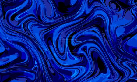 Téléchargez les photos : Abstrait fond bleu, conception de courbe bleue forme lisse par couleur bleue avec effet flou - en image libre de droit