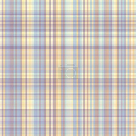 Abstract seamless pattern. Classic tileable plaid pattern. Vector image.