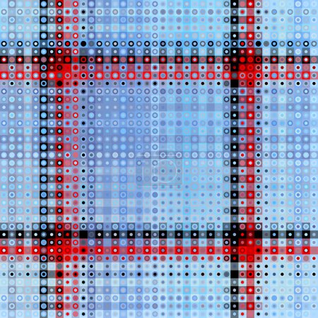 nahtloser Hintergrund. geometrisches abstraktes symmetrisches Muster im Low-Poly-Pixel-Kunststil. Tupfen-Muster auf Poly-Hintergrund.