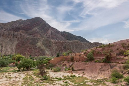 A view from Pucara de Tilcara, an archeological city in Jujuy, Argentina