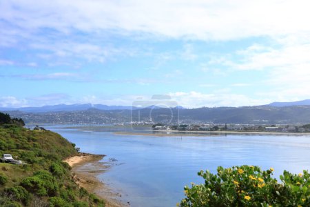 Photo for The Amazing view to the city Featherbed Nature Reserve, Knysna, South Africa - Royalty Free Image