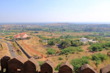 Foto de View from Bidar Fort, Karnataka in India - Imagen libre de derechos