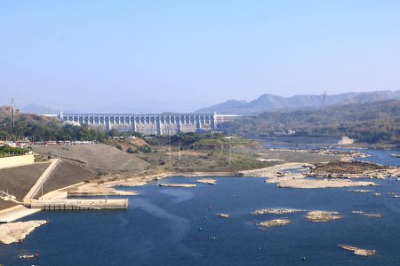 Téléchargez les photos : Sardar Sarovar Dam - Gujarat (Kevadia Gaam), India - en image libre de droit