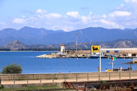 Téléchargez les photos : 23 mai 2023 - Arbatax, Sardaigne, Italie : Vue du port de la côte est de la Sardaigne - en image libre de droit