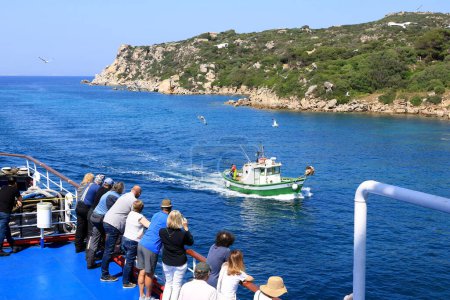 Photo for May 27 2023 - Santa Teresa Gallura, Sardinia in Italy: beautiful day at the the Port of Santa Teresa - Royalty Free Image