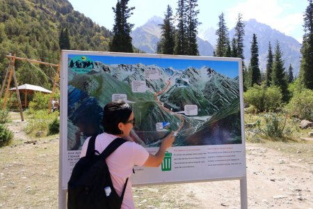 Foto de 19 de agosto de 2023 - Parque Nacional Ala Archa, Kirguistán en Asia Central: Alplager en el Parque Nacional Ala Archa - Imagen libre de derechos