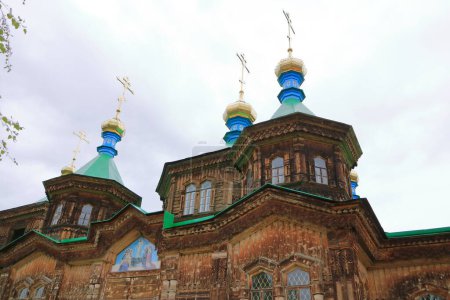 die christliche Kirche in Karakol Kirgisistan