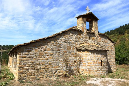 Photo for Kisha Shen Ilia Church near Shipske, Voskopoja in Albania - Royalty Free Image