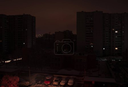 Foto de Apagón en Ucrania: Kiev sin luz y electricidad - Imagen libre de derechos