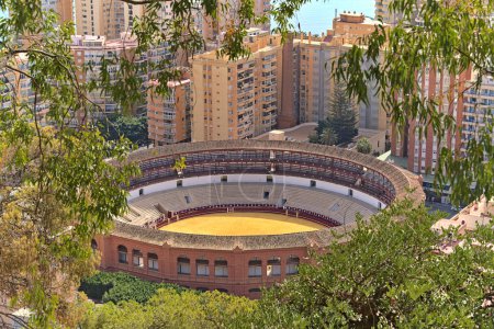 Foto de The bullfight arena Plaza de Toros La Malagueta in Malaga - Imagen libre de derechos