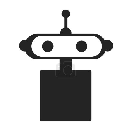 Téléchargez les illustrations : Chatbot Logo with Robot head ChatGPT. Chatbot icon Artificial Intelligence OpenAI. ChatGPT OpenAI icon, Artificial Intelligence Smart AI Virtual smart assistant Bot. Customer support service Chat Bot. - en licence libre de droit