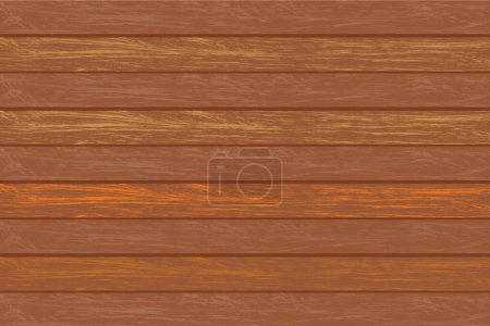 Illustration for Wooden texture pattern seamless background. Wooden striped polywood Abstract. Parquet timber Beige wooden board. Grunge wood scratches Hardwood tiles wallpaper. Dense line Grain Bois Clapboard wall. - Royalty Free Image