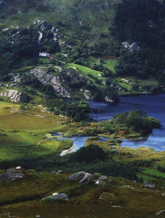 Téléchargez les photos : Glanmore Lake ; Comté de Kerry Irlande - en image libre de droit