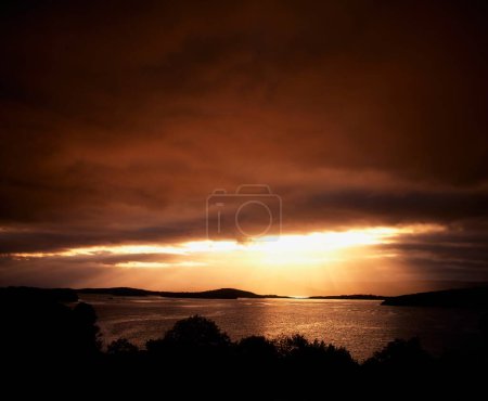 Foto de Co Cork, Bantry Bay At Sunset, Irlanda - Imagen libre de derechos