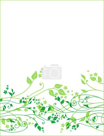 Téléchargez les illustrations : Ornement floral de printemps. Idéal pour une utilisation dans votre conception - en licence libre de droit
