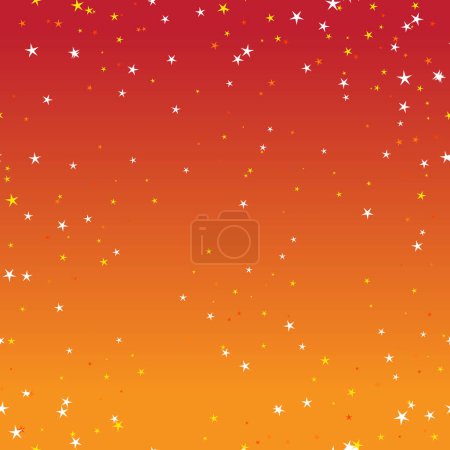 Illustration for Starry sky background image - vector illustration - Royalty Free Image