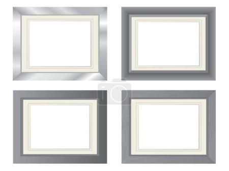 Illustration for Set of picture frames.  More in my collection. - Royalty Free Image