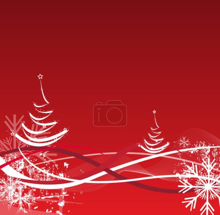 Ilustración de Navidad imagen de fondo - vector de ilustración - Imagen libre de derechos