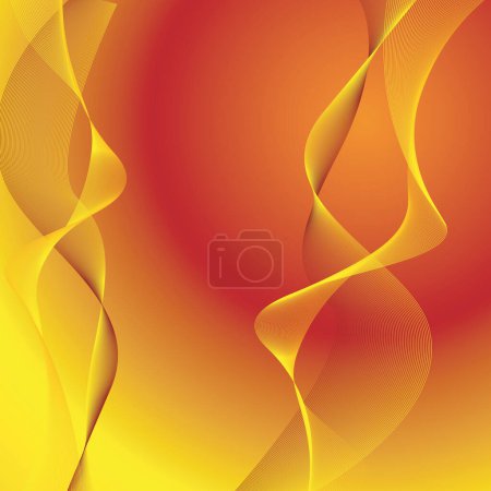 Ilustración de Imagen de fondo abstracta colorida - ilustración vectorial - Imagen libre de derechos