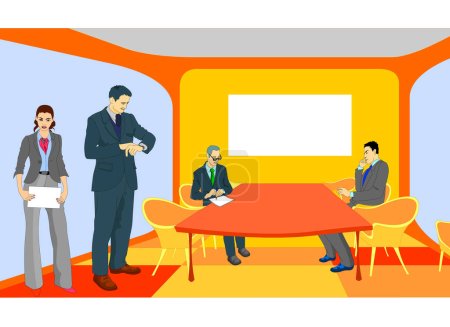 Illustration for An useful vector illustration about business and work. - Royalty Free Image