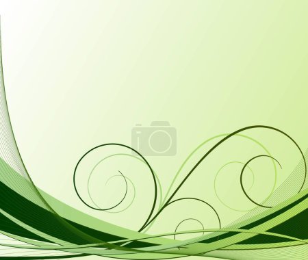 Illustration for Floral vector design image - vector illustration - Royalty Free Image