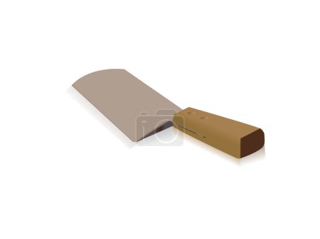 Illustration for Trowel on isolated backgroun - Royalty Free Image