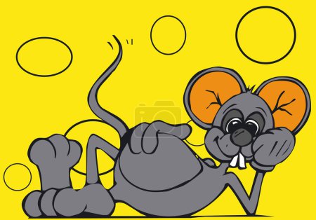 Illustration for Illustratition of an Toonimal Mouse-Vector - Royalty Free Image
