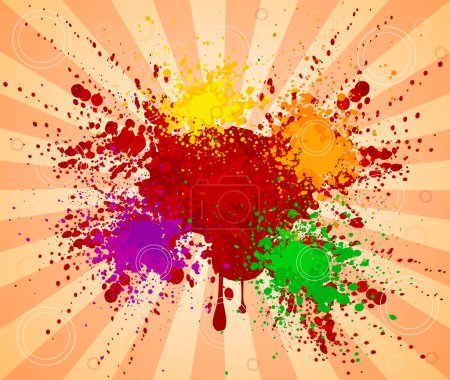 Illustration for Abstract  artistic vector  background illustration - Royalty Free Image