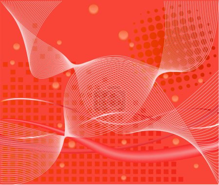 Illustration for Abstract art  design background vector illustration - Royalty Free Image