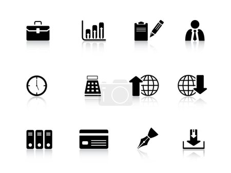Illustration for Business icon set from series in my portfolio. - Royalty Free Image