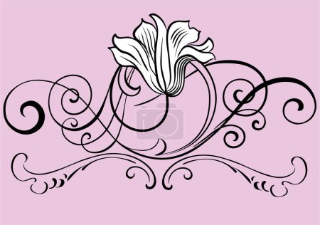 Illustration for Illustratio of vector decoration elements - Royalty Free Image