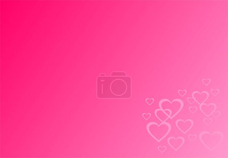 Illustration for Love and care at Valentine's Day - Royalty Free Image