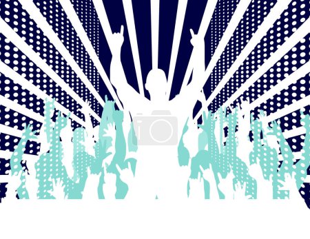 Illustration for Group of people, vector file very easy to edit, individual objects - Royalty Free Image