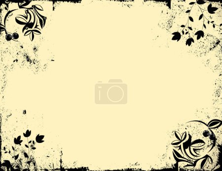 Ilustración de Imagen floral - ilustración a color - Imagen libre de derechos