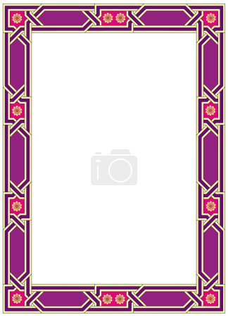 Illustration for Ornamental corner design element for frame - Royalty Free Image