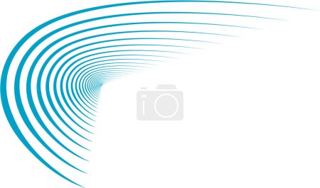 Illustration for An abstract pulse of energy symbol - Royalty Free Image