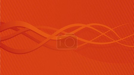 Téléchargez les illustrations : Vecteur abstrait orange chaud fond 1 - en licence libre de droit