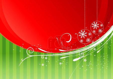 Christmas background image - color illustration