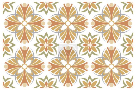 Illustration for Abstract seamless colored pattern - vector illustration - Royalty Free Image