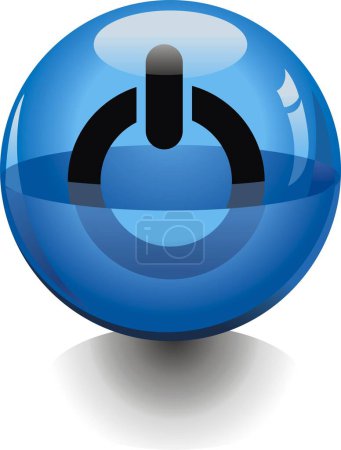 Ilustración de Vector transparente botón aqua estilo - Imagen libre de derechos
