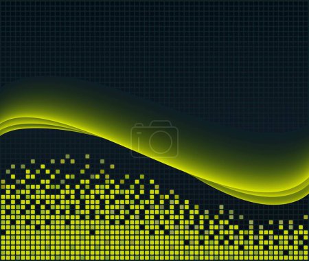 Illustration for Abstract background vector image - color illustration - Royalty Free Image