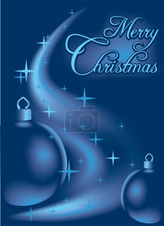 Illustration for Christmas background 05 - High detailed vector illustration. - Royalty Free Image