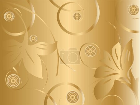 Illustration for Flower background,element for design, vector illustration - Royalty Free Image