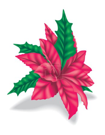 Illustration for Christmas decoration 01 - High detailed vector illustration. - Royalty Free Image