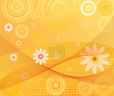 Illustration for Abstract art  design background vector illustration - Royalty Free Image
