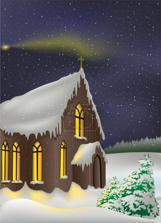 Illustration for Christmas theme 04 - High detailed vector illustration. - Royalty Free Image
