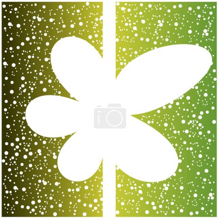 Illustration for Vector illustration of abstract background with a colorful floral elements - Royalty Free Image