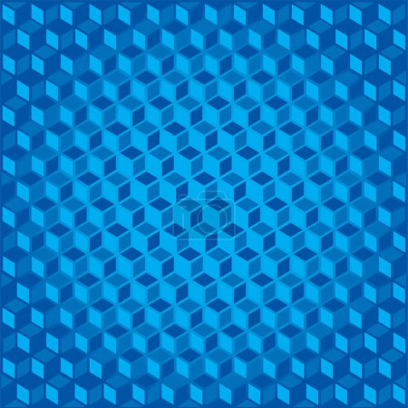 Illustration for Abstract geometric background, seamless pattern - Royalty Free Image