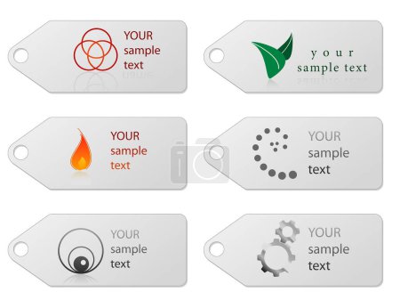 Illustration for Set of labels, badges and elements for design - Royalty Free Image