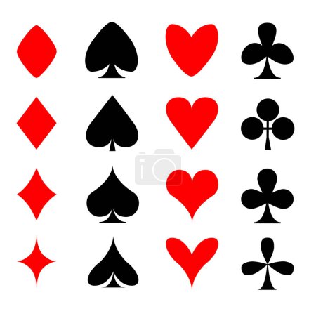 Illustration for Set of playing cards - Royalty Free Image